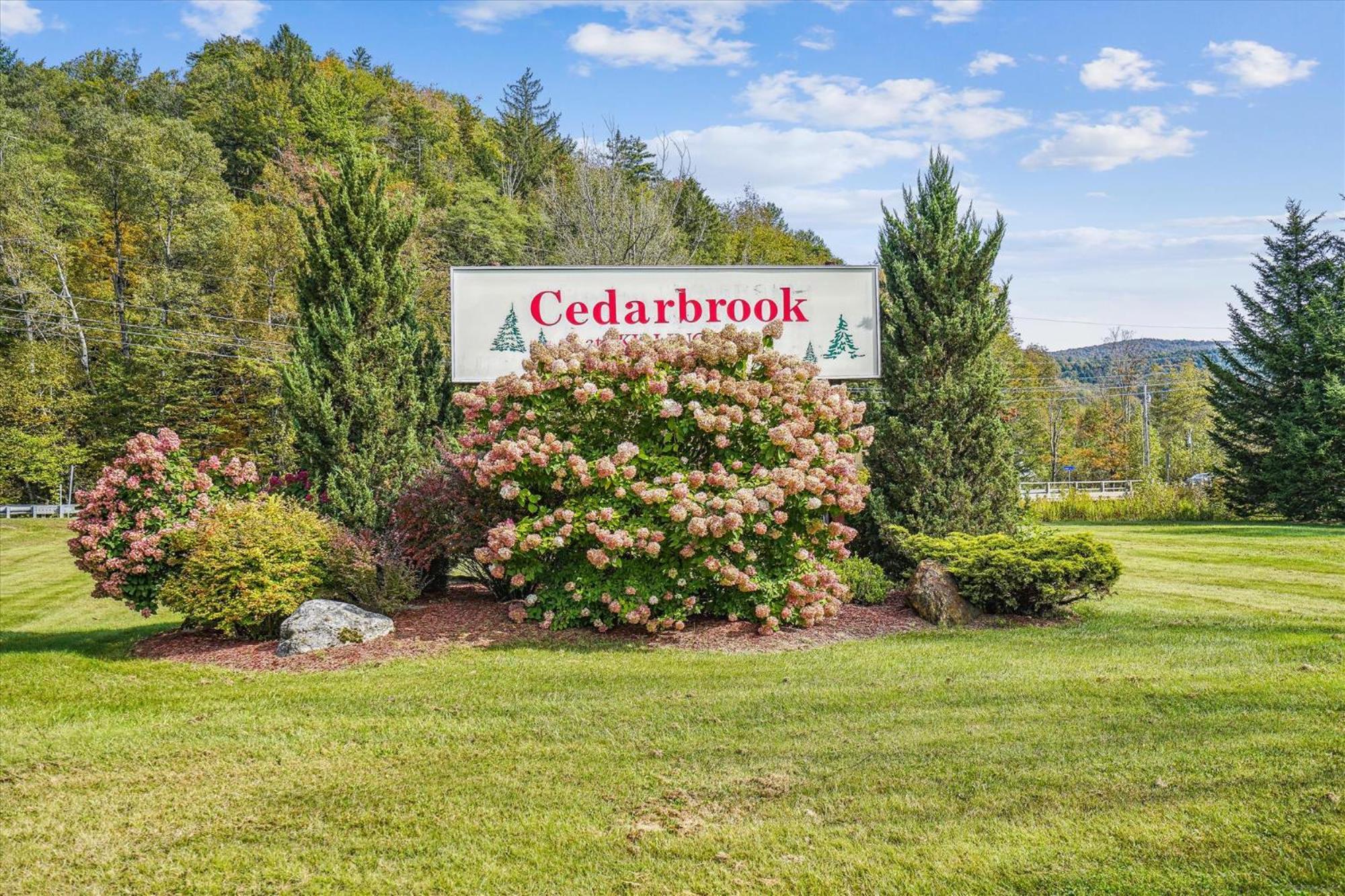 Cedarbrook Queen Suite 202 Killington Exteriör bild
